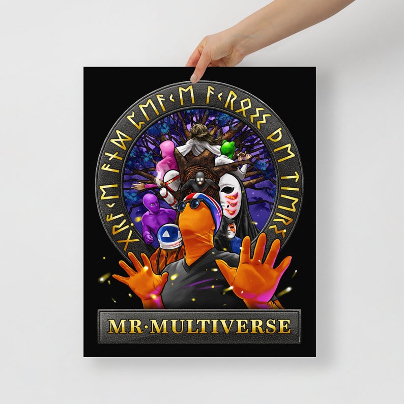Multivers Poster Mr. Multiverse Movie Poster - Etsy