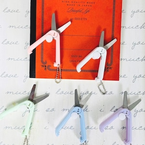 Mini Foldable Scissors (Lightweight) convenient for Nurses, Crafters, Administrators, Teachers