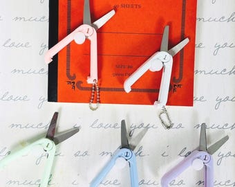 Mini Foldable Scissors (Lightweight) convenient for Nurses, Crafters, Administrators, Teachers