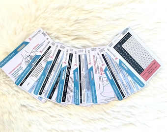Respiratory Assessment Badge Cards: RN, RT Pocket Guide