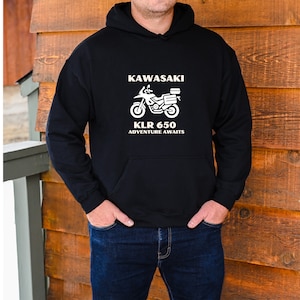 KLR 650 Unisex Heavy Blend Hooded Sweatshirt | Motorcycle Biker Dad Mom  Couple Gift