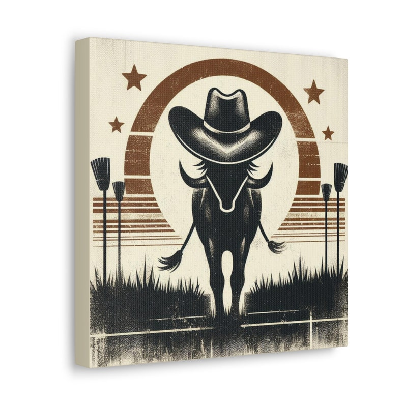 Cowgirl Wall Art, Cowgirl Canvas, Western Wall Art, Western Canvas