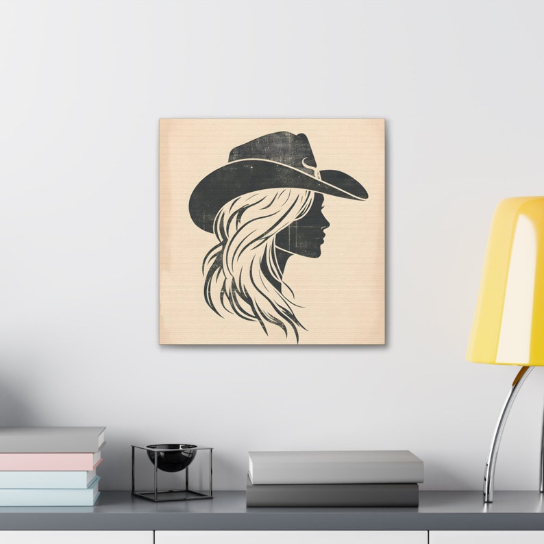 Cowgirl Wall Art, Cowgirl Canvas, Western Wall Art, Western Canvas