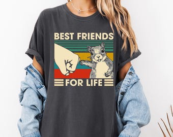 Comfort Colors Squirrel Shirt: Funny Cotton Animal Lover Tee