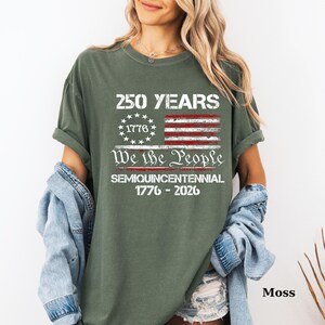 Comfort Colors America 250 Anniversary T-Shirt: Soft Cotton Tee image 3