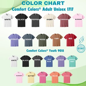 a group of t - shirts with different colors on them