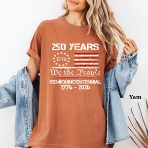Comfort Colors America 250 Anniversary T-Shirt: Soft Cotton Tee image 9