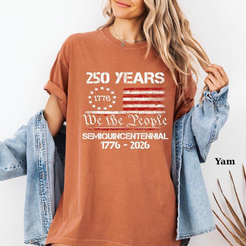 Comfort Colors America 250 Anniversary T-Shirt: Soft Cotton Tee image 9