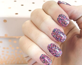Party in the USA, colorstreet, dry nail polish, manicure
