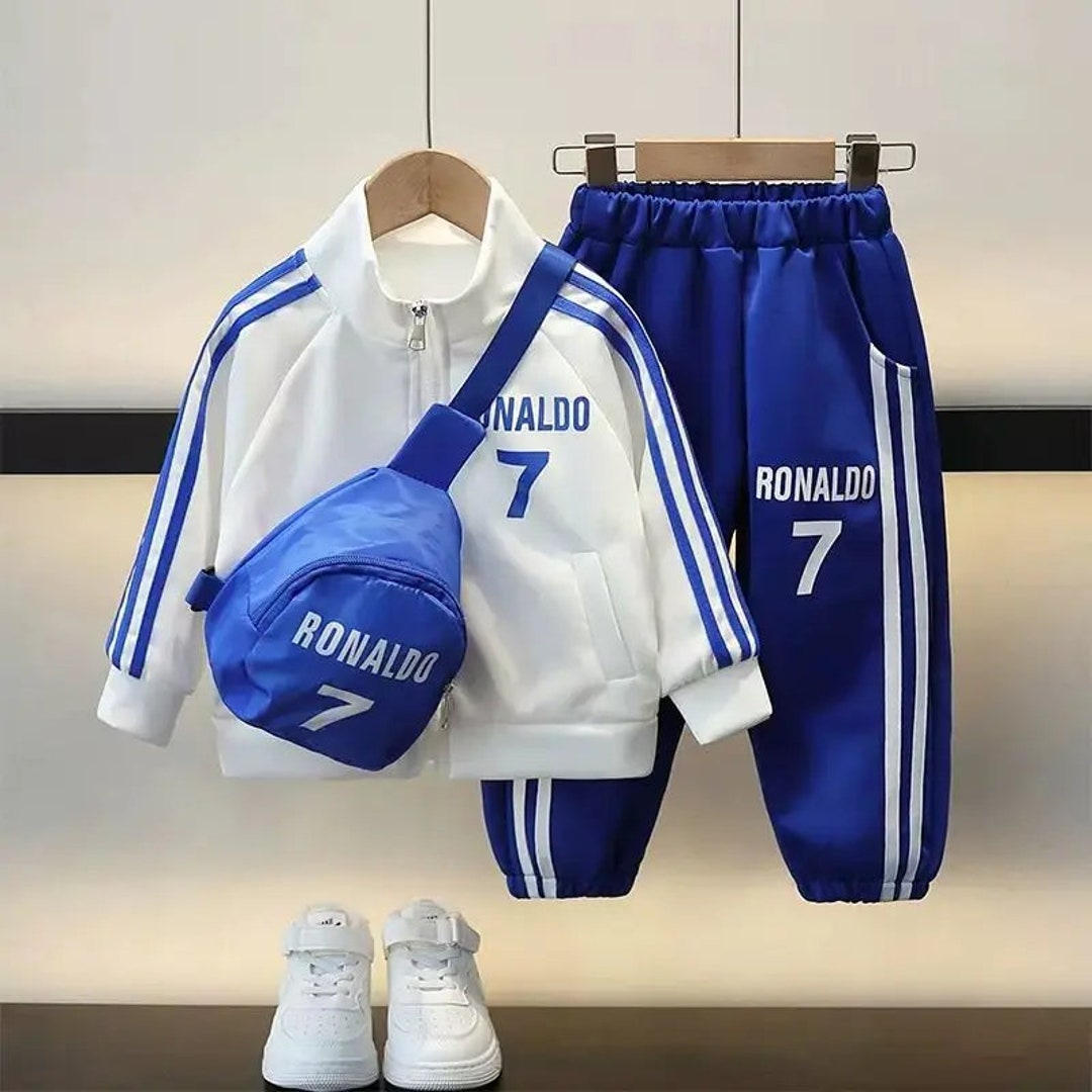Toddler Ronaldo Soccer Jersey 3 Piece Baby Tracksuit - Etsy