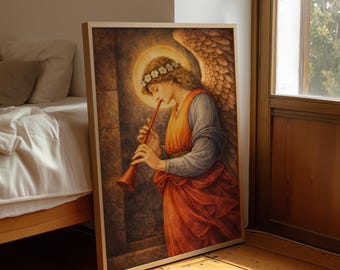 Angel With Trumpet | Serene Heavenly Music in Classical Style - Etsy