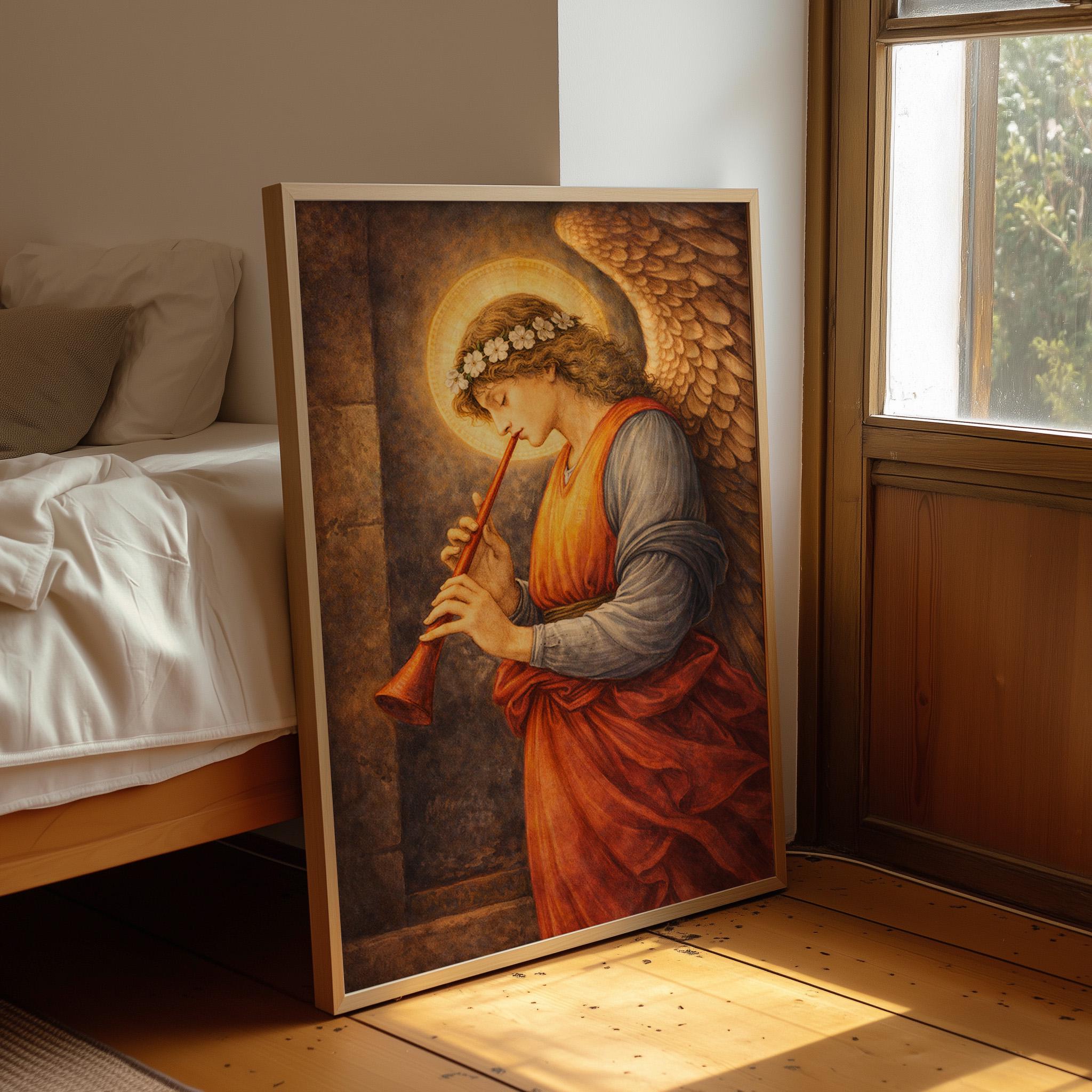 Angel With Trumpet | Serene Heavenly Music in Classical Style - Etsy