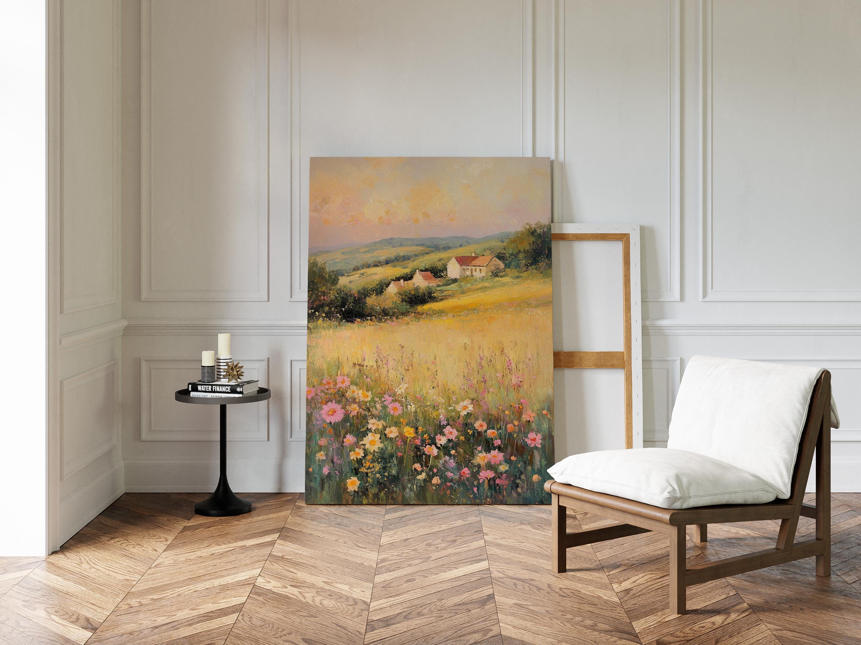 Wassily Kandinsky Canvas Wall Art voor Slaapkamer Boerderij
