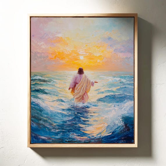 Walk With Jesus {Acrylic Decor} Walk With Jesus {Acrylic Decor}