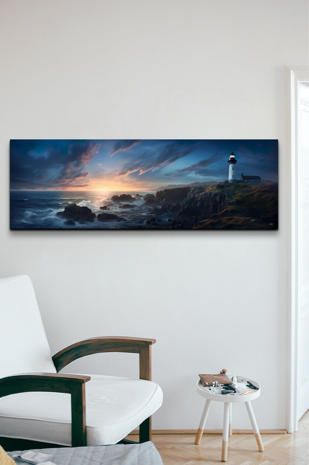 Lighthouse Canvas Wall Art, Lighthouse Wall Art, Huge Canvas Wall Art