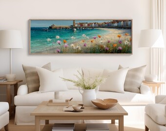 Coastal Harbor Wildflowers Mediterranean Seaside