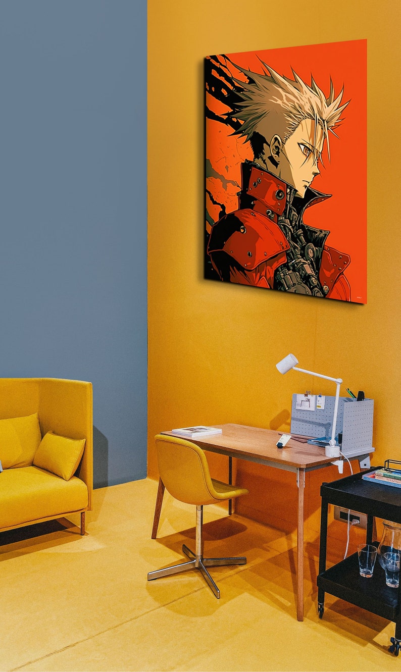 The Stampede Anime Art Anime Wall Art Anime Canvas Art Etsy