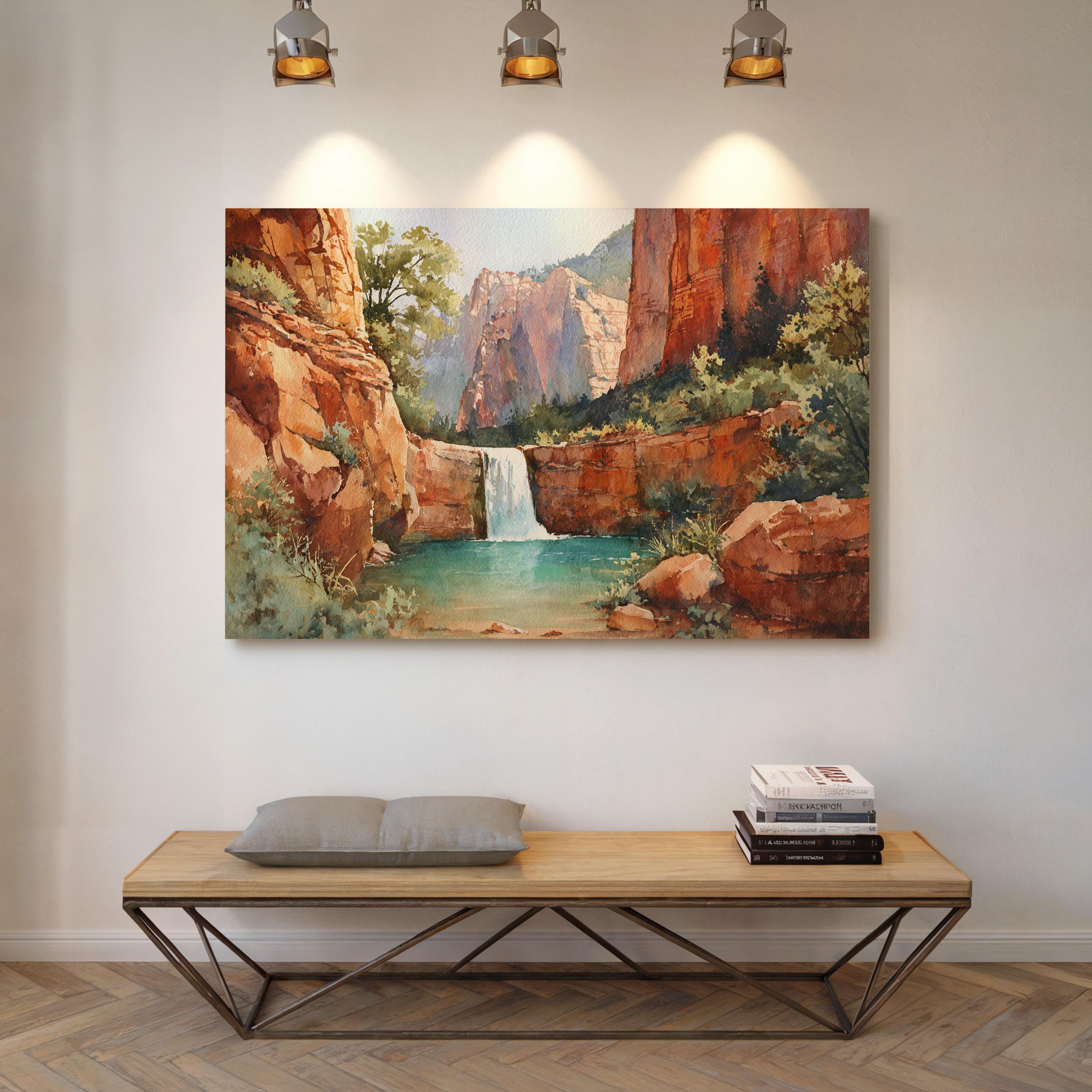 Rock pool painting España