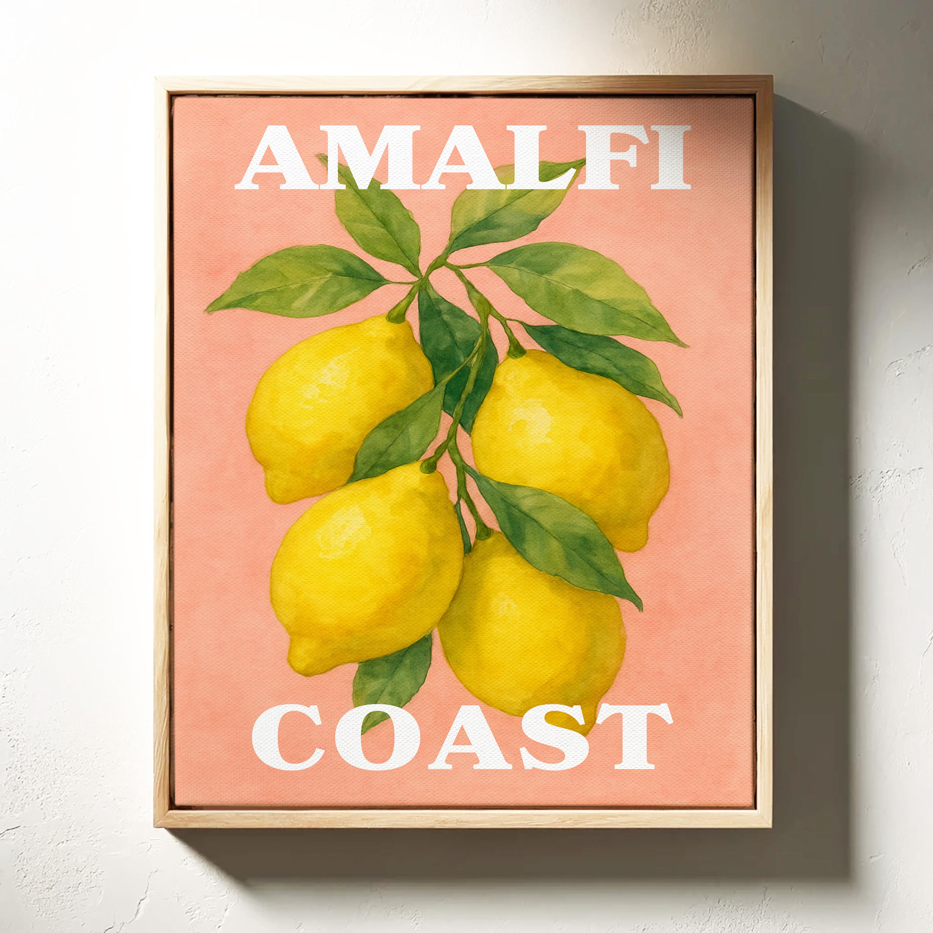 アマルフィ海岸のレモン | 水彩画 イタリア旅行アート - Etsy 日本