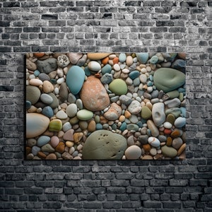 Rocas planas para pintar, 20 piezas de rocas de pintura de 2 a 3 pulgadas  para pintar rocas lisas para pintar, piedras naturales para decoración de