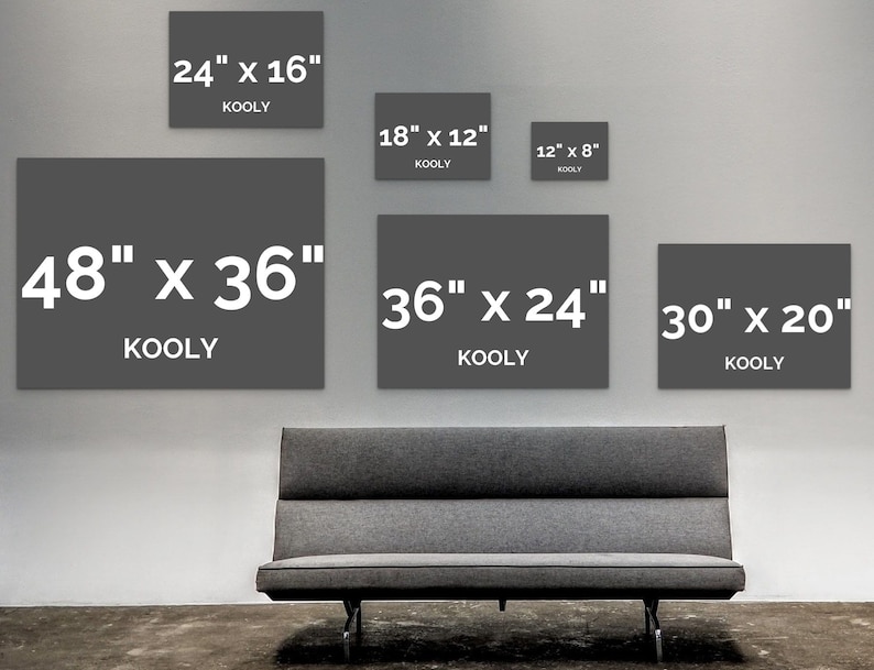 Black and White Wolf Pack Canvas Wall Art Print, Rustic Home Decor Wolf