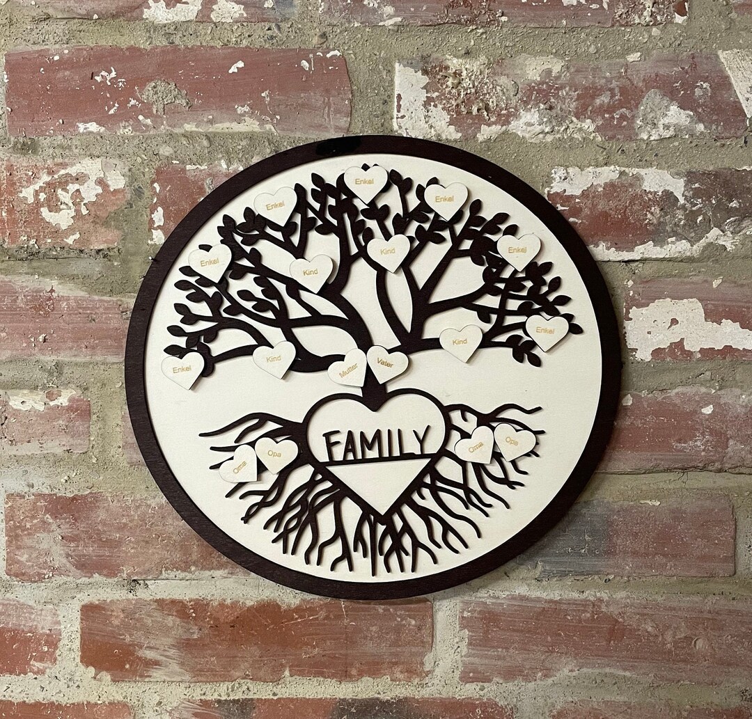 Personalized Family Tree - Etsy