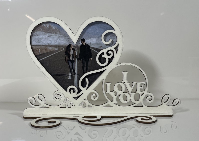 Picture frame I LOVE YOU image 1