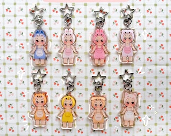 SKZOO Kewpie Charm: 2.5 inch Double-Sided K-Pop Keychain