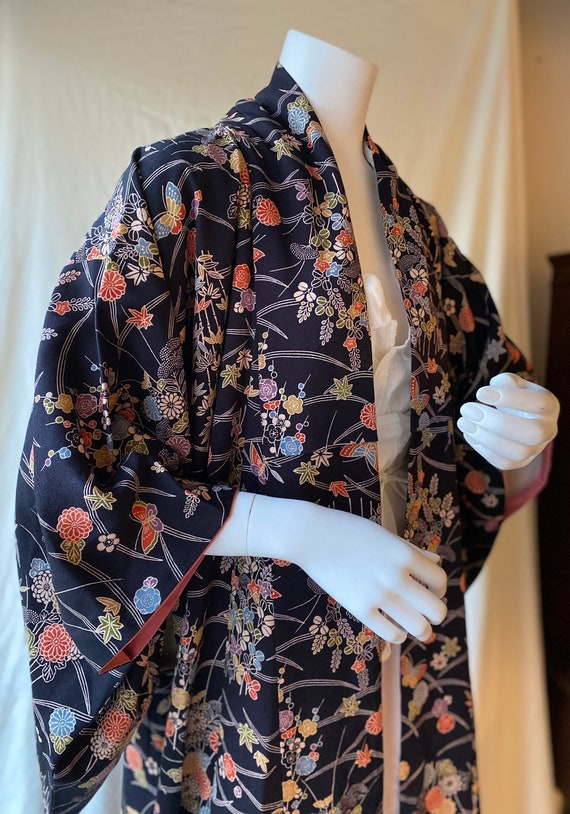 Beautiful Vintage Kimono & Clutch