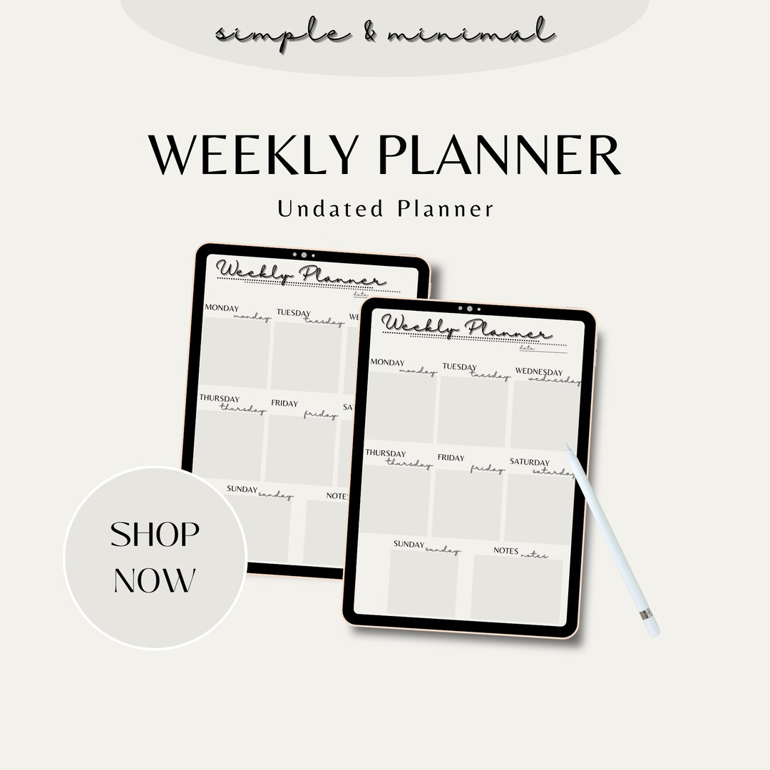 weekly-planner-printable-weekly-agenda-weekly-schedule-week-etsy