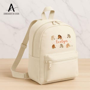 Sac à dos d'école personnalisé pour fille, sac d'école personnalisé pour enfants, sac à dos pour fille, sac de landau fée princesse, cadeau de rentrée scolaire pour enfants
