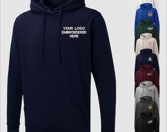 カスタムロゴ刺繍パーカー、パーソナライズされたモノグラムパーカー、カスタム会社ロゴジャンパー、YOUR LOGO HEREパーカー、中小企業向けギフト