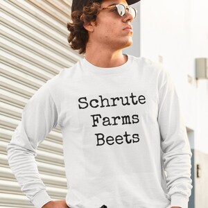 Schrute Farms Beets Long Sleeve Tee - The Office