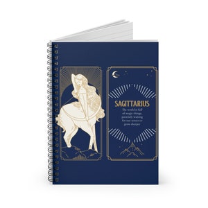 Sagittarius - Spiral Notebook - Ruled Line