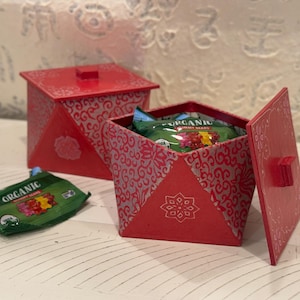Traditional Korean Hanji Handmade Craft | Jewelry Box | Snack Box | Gifts | Desk Organization