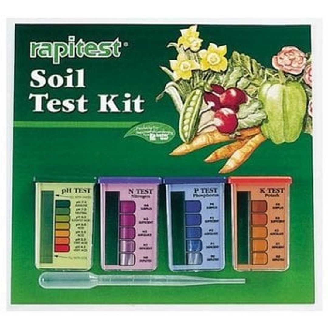 Rapitest Ph Soil Test Kit Etsy