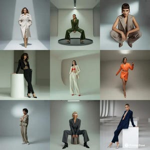 50 redaktionella tips för mode mitt i resan | Minimalistisk studiomodellfotografering