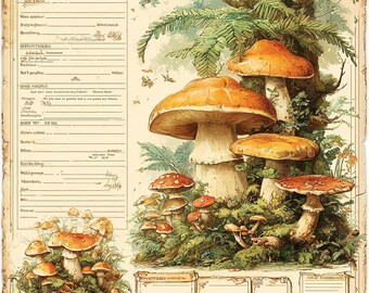 Midjourney Prompt For Decorative Junk Journal Templates