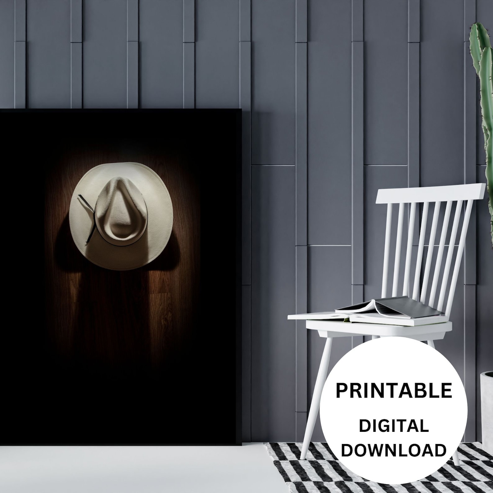 4 Set of Printable 8x10 Wall Art Western Landscape Instant - Etsy