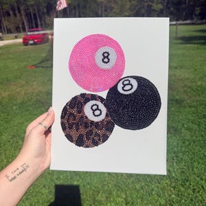 TELA DI STRASS - 8ball