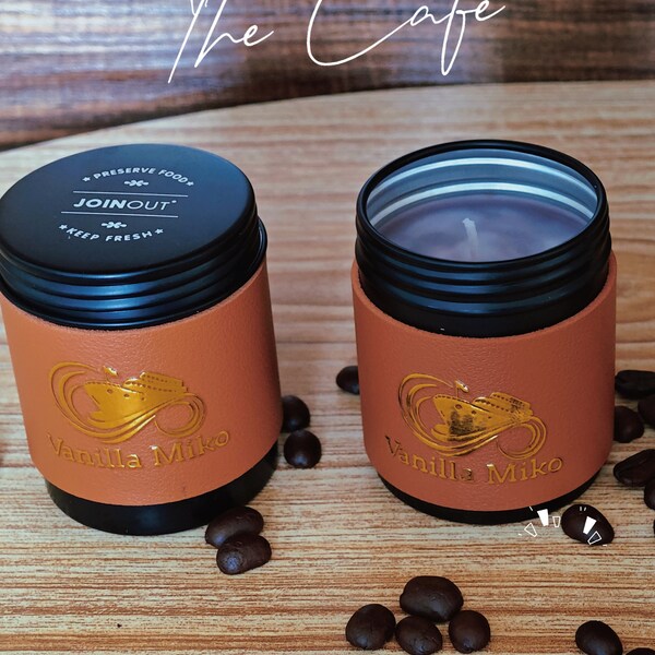 Vanilla Coffee Aromatherapy Candle Gift Cafe Bedroom Restaurant