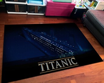 Titanic Rug: Non-Slip Fan Carpet, Home Decor