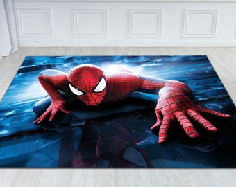 Spiderman Rug: Non-Slip Kids Room Decor