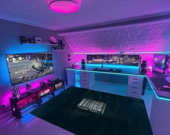 Tapis à motifs codes-barres : décoration de salle de jeu moderne et antidérapante