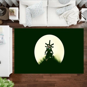 The Legend Of Zelda Rug, Zelda Symbol Rug, Zelda Game Rug, Gaming Room Rug,Tears Of The Kingdom Rug , Home Decoration, Zelda Art Decor, Rug