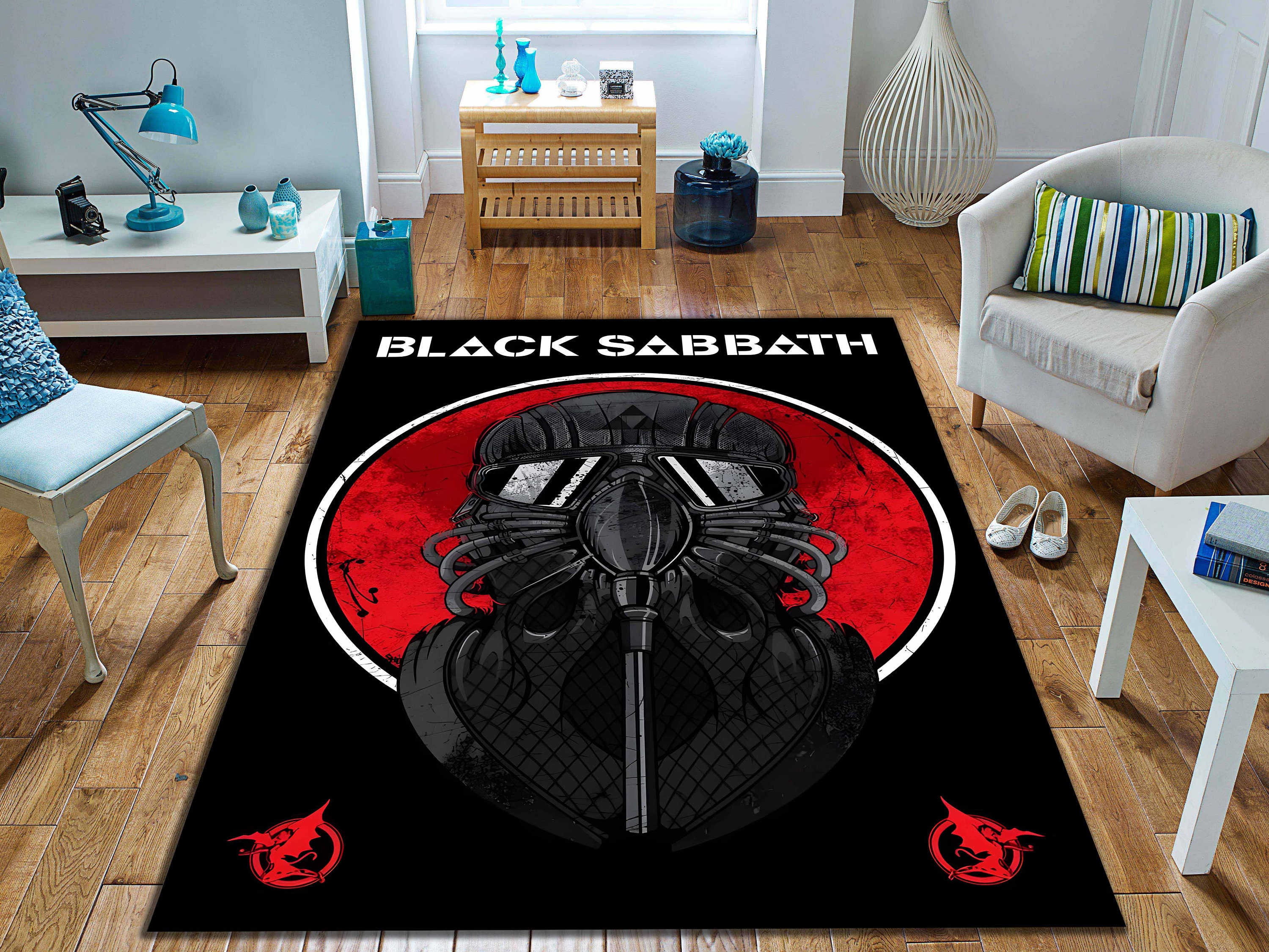 SUPREME Black Sabbath RUG ブラックサバス　ラグ Supreme Black Sabbath Rug Black - SS16 - US