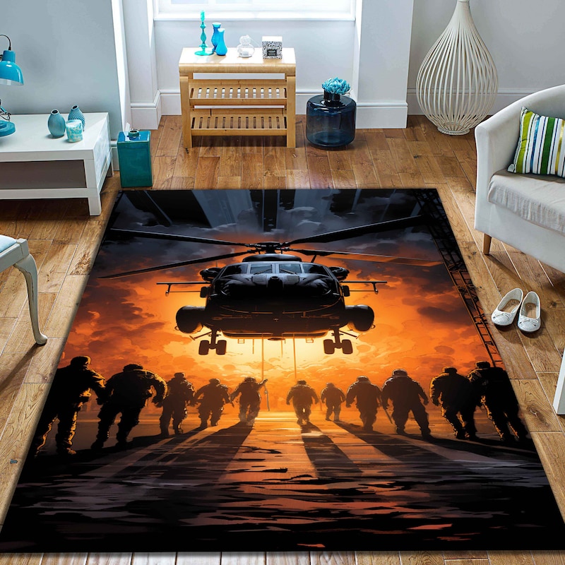 Helicopter Rug - Etsy
