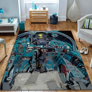 MiG-35 Cockpit, Mig-23 Carpet, Mig-35 Engine, Jet Interior Carpet, Astronaut Carpet, Military Pilane Carpet, Fighter Aircraft Carpet, Pilot