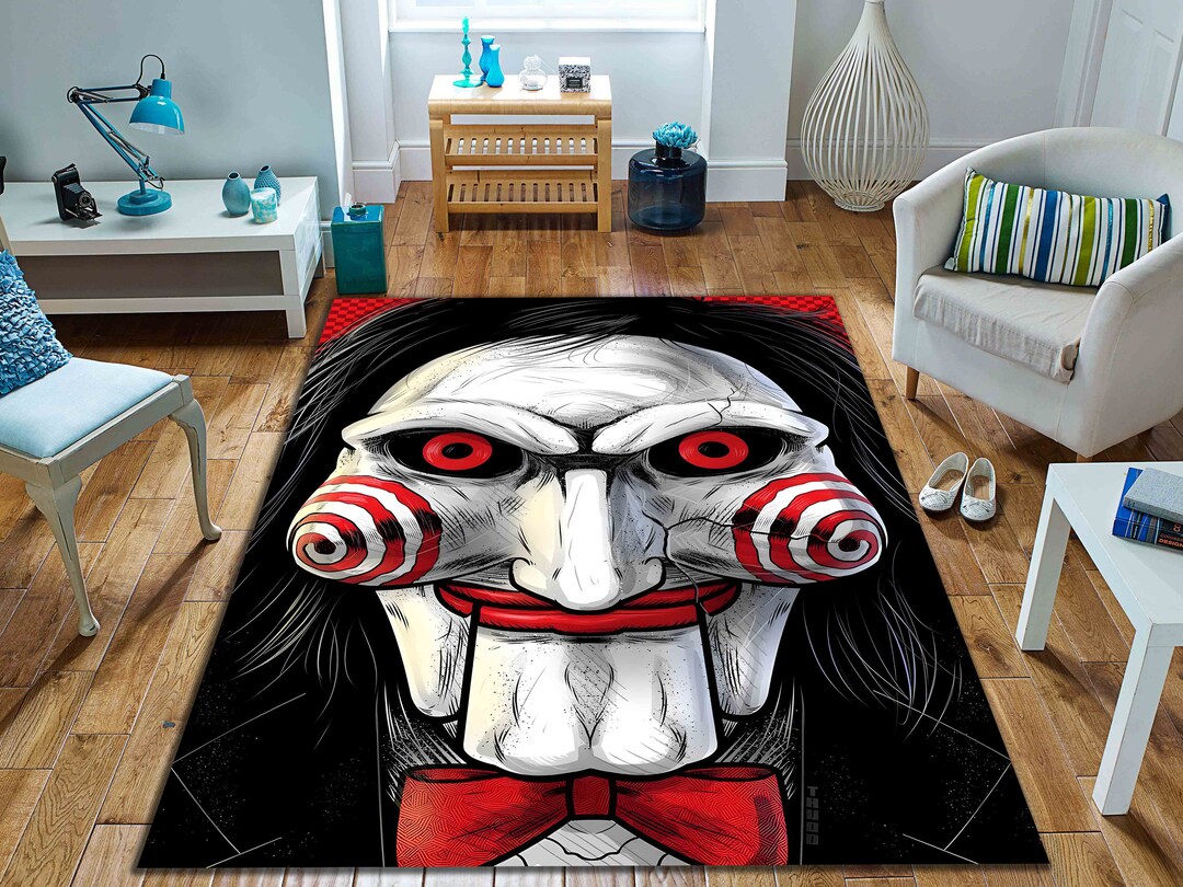 Horror Movie Rug,halloween Rug, Horror Movie Characters Rug, Rugs for