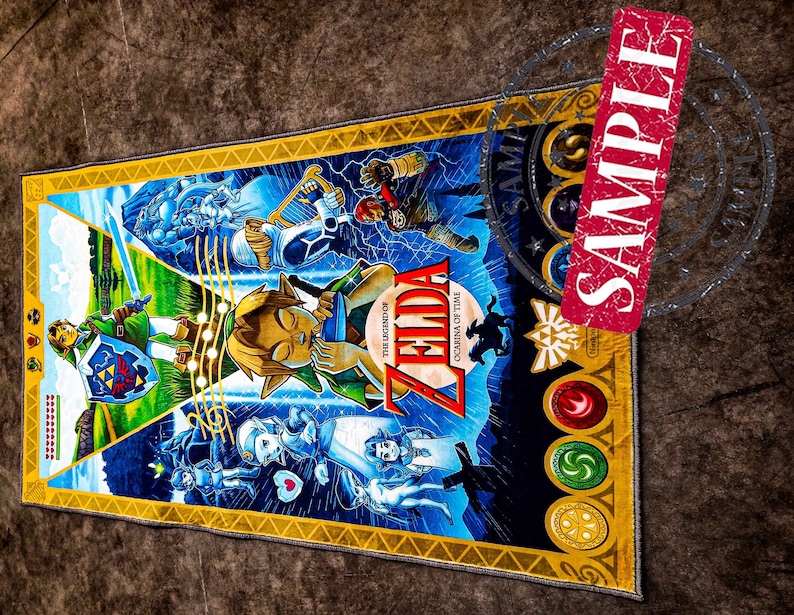 Toile Murale The Legend Of Zelda - LaraArt Studio 60x40cm - Impression Qualité Premium